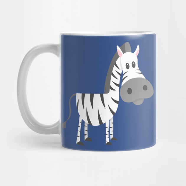 Cute Zebra for Kids by vladocar